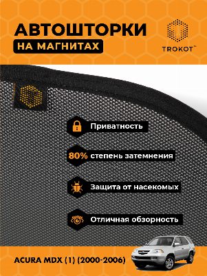 Acura MDX (1) (2000-2006) Внедорожник 5 дв. Комплект на передние двери STANDART